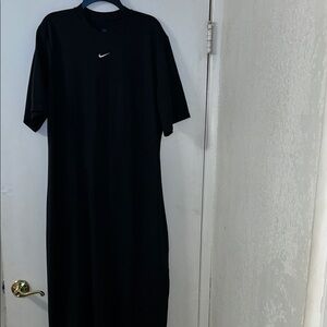 Nike Women's Black Midi Dress